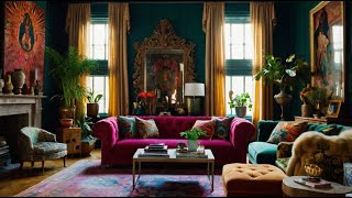 Maximalist Style Interior Design Unleashing Creativity in Bold Expressive Living Spaces [upl. by Hnahym]