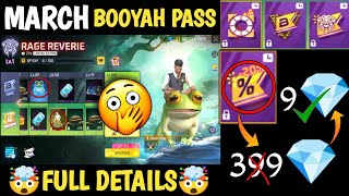 MARCH BOOYAH PASS FREE FIRE 2024  399 BOOYAH PASS  BOOYAH PASS FREE FIRE MARCH BOOYAH PASS 399 FF [upl. by Annaillil]