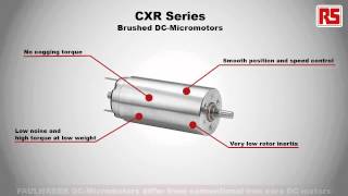 Faulhaber DC motors and speed controllers  RS Components [upl. by Hogue]