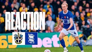 REACTION  Christoph Klarer  Sutton United 01 Birmingham City  Emirates FA Cup [upl. by Oeram]