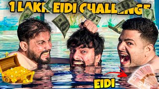 Rs100000 EIDI CHALLENGE 💰 EID MUBARAK  MISHKAT KHAN  THE FUN FIN [upl. by Assila]