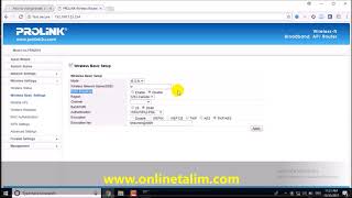 How to change wifi password and wifi name of Prolink router in very simple way video by websoft it [upl. by Ycart]