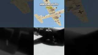 Henschel Hs 293  Real vs Fake [upl. by Erdah910]