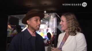 Interview with Pharrell Williams at Art Basel 2009 [upl. by Belen]