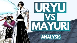 URYU ISHIDA vs MAYURI KUROTSUCHI  Bleach Battle ANALYSIS  The Quincys Pride [upl. by Gratia]