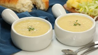 Potato Leek Soup  Quick  Easy Fall Comfort Foods [upl. by Dilly874]