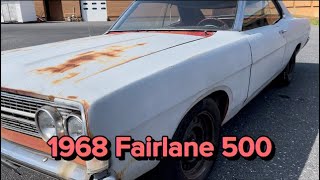 Auction 2023 1968 Fairlane 500 [upl. by Notsreik667]