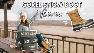 Sorel Snow Boot Review Look chic this winter [upl. by Gorman]