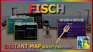 FISCH Script Pastebin 2024 AUTO FARM  INSTANT ALL MAP  INSTANT FISHING  TREASURE BEST TOP🏴‍☠️ [upl. by Anneirb]