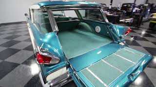 4508 CHA 1958 Mercury Commuter 6 Passenger Hardtop Wagon [upl. by Elohc232]