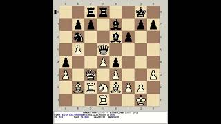 Miralles Gilles vs Ehlvest Jaan  EU Chess U21 1982 Groningen Netherlands [upl. by Eimmas58]