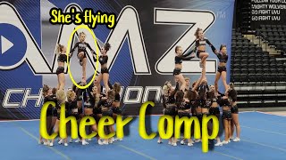 Level 3 Jamz Cheer Comp and Setting Up Christmas Tradition  The LeRoys [upl. by Fotina]