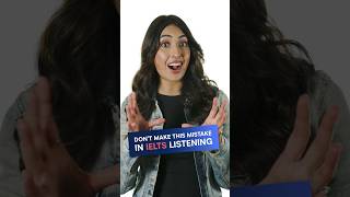 Dont Make THIS Mistake in IELTS Listening ielts2024 [upl. by Yralam]