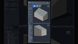 Mass Roof in Revit  revit revitarchitecture [upl. by Aerdua]