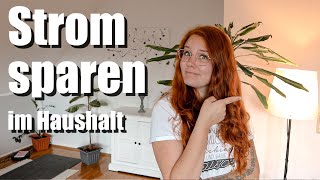 STROM SPAREN  10 Tipps zum Strom sparen im Haushalt [upl. by Stevenson21]