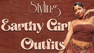 Styling Earthy Outfits  Earthy Girl  Boho Asthetic  Outfit Ideas  Style Guide [upl. by Eceer]