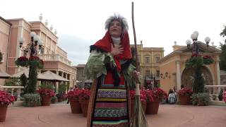 La Befana the Italian Storyteller 2011 Disneys EPCOTMTS [upl. by Kulda]