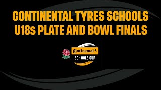 LIVE  Continental Tyres Schools Bowl and Plate U18s Finals  StoneX Stadium [upl. by Fakieh]