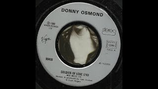 Soldier Of Love  Donny Osmond [upl. by Collum]