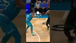 Queta poster dunk on bridges bostonceltics charlottehornets nba basketball [upl. by Gilead]