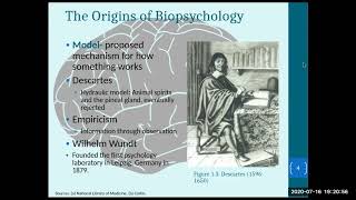 Biopsychology Chapter 1 lecture [upl. by Bohaty]