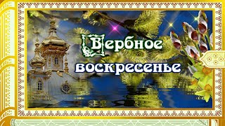 С Вербным воскресеньем друзья Мира и добра желаю я [upl. by Yanel]