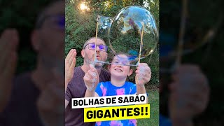 BOLHAS DE SABÃO GIGANTES [upl. by Niela]