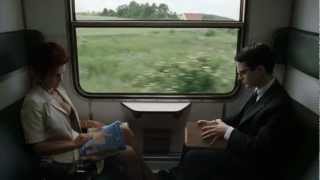 Everything Is Illuminated Woman on Train Scene Jaroslava Sochovamp4 [upl. by Suoivatnod]