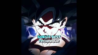 Best Technique ☠️ dragonball dbs dbz anime shorts goku edit tranding viralshorts [upl. by Oigufer]