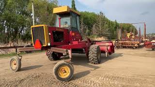 4400 Versatile Self Propelled Haybine with 14ft 4814 header Selling at Fraser Auction June 10 2023 [upl. by Johnathan]