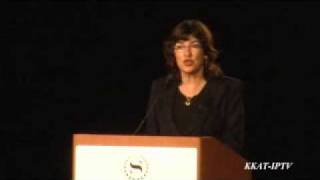 Christiane Amanpour  Walter Cronkite Award for Excellence in Journalism and Mass Communication [upl. by Zulch]