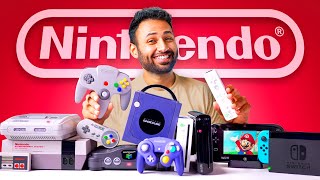 I bought every Nintendo Console EVER [upl. by Pare]