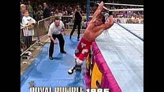 Royal Rumble Royal Rumble Match highlights from 1995 [upl. by Akirdnuhs]