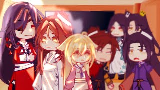 TGCF react to Hualian  1  Gacha Club [upl. by Hteboj293]