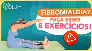 8 exercícios sem dor para pessoas com fibromialgia [upl. by Anyad86]