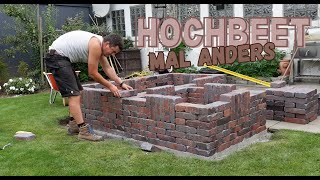 Hochbeet selber bauen  kleben statt mauern  Hello Brick [upl. by Dalenna]