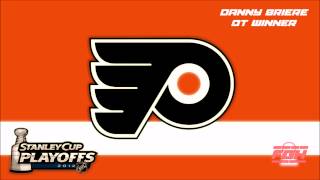 Philadelphia Flyers 2012 Playoffs OT Goal Horn [upl. by Eyssej]