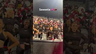 SAWEETIE FOR SDSU HOMECOMING 💃🏼🤸 saweetie homecoming youtubeshorts dance [upl. by Willabella]