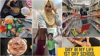 Day in my life Zohans first day school  Qeema naan  fried chicken rice  Zulfias recipes [upl. by Chamberlain899]