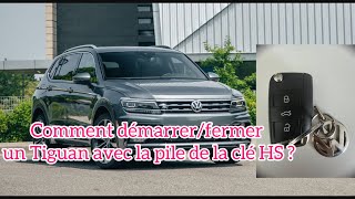 Comment démarrer et fermer sa voiture avec la pile de la clé à plat [upl. by Cinom673]