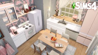 Modern Pastel Kitchen  The Sims 4 Room Build Shorts [upl. by Marney]