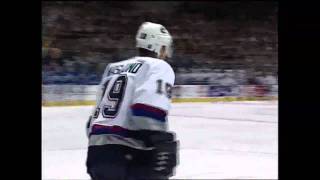 Canucks Classics Markus Naslunds Penalty Shot Goal on Curtis Joseph [upl. by Nilats]