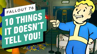 10 Things That Fallout 76 Wastelanders Doesn’t Tell You [upl. by Evie]