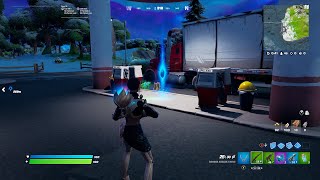 Collect Gem Fragments at Gas Stations Locations Fortnite  How to Complete Shanta Quests [upl. by Elle]