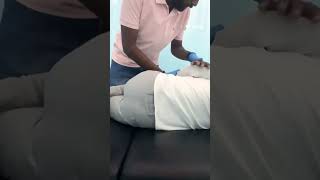 Reset Neurotherapy and Chiropractic Adjustment SpinalHealth LumbarSacralization painrelief [upl. by Sussna]