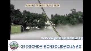 JET GROUTING Geosonda Konsolidacija [upl. by Stanly]