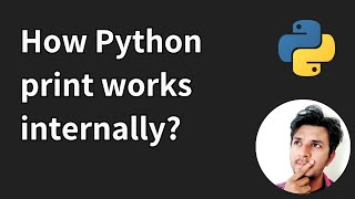 I changed the Python print statement to understand how it works internally [upl. by Wald]