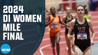 Womens Mile Final  2024 NCAA indoor track and field championships [upl. by Nalani]