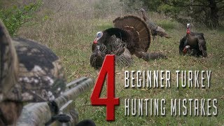 Beginner Turkey Hunting Mistakes [upl. by Hallett]