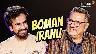 Boman Irani  Munna Bhai Acting and Sorkin  The Longest Interview S2  Presented by Audible [upl. by Dowski504]